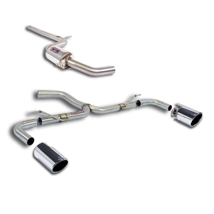 918640, SUPERSPRINT 918640 Exhaust System for VW Golf GTI (Mk8) in UAE, Dubai. Condition - new. Price 9,100 AED. Photo, seller contacts | AUTO.AE