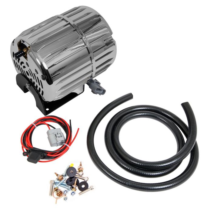 SUM-760140-C, Summit Racing™ 12v Electric Chrome Vacuum Pump for Brakes SUM-760140-C в ОАЭ, Дубай. Состояние - новое. Цена 1 630 AED. Фото, контакты продавца | AUTO.AE