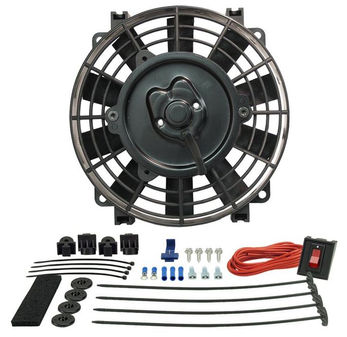 DER-16508, 8 Inch 500 CFM Derale Tornado Universal Fan 16508 в ОАЭ, Дубай. Состояние - новое. Цена ⁦610 AED⁩. Фото, контакты продавца | AUTO.AE