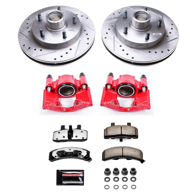PWR-KC4875-36, PowerStop Z36 Truck and Tow Brake Upgrade Kits with Calipers for 1994-1999 RAM 1500 - KC4875-36 in UAE, Dubai. Condition - new. Price ⁦2,780 AED⁩. Photo, seller contacts | AUTO.AE