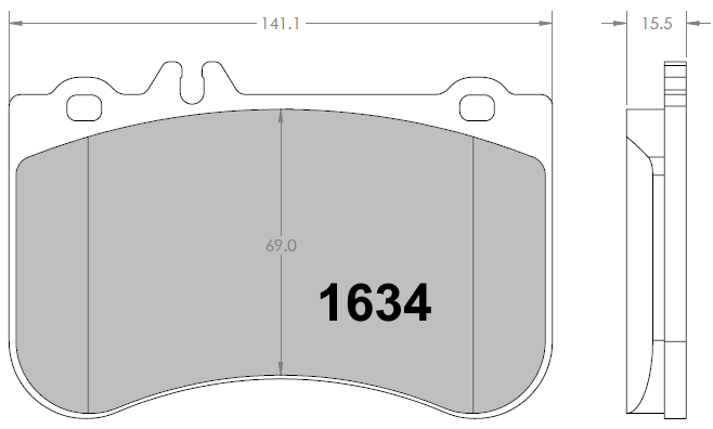 1634.01.00.44, PFC 1634.01.00.44 Front brake pads RACE 01 CMPD MERCEDES-Benz A45S W176 / CLA45 C117 / X117/SLC R172 في الإمارات العربية المتحدة, دبي. Condition - new. Price ⁦2,350 AED⁩. Photo, seller contacts | AUTO.AE