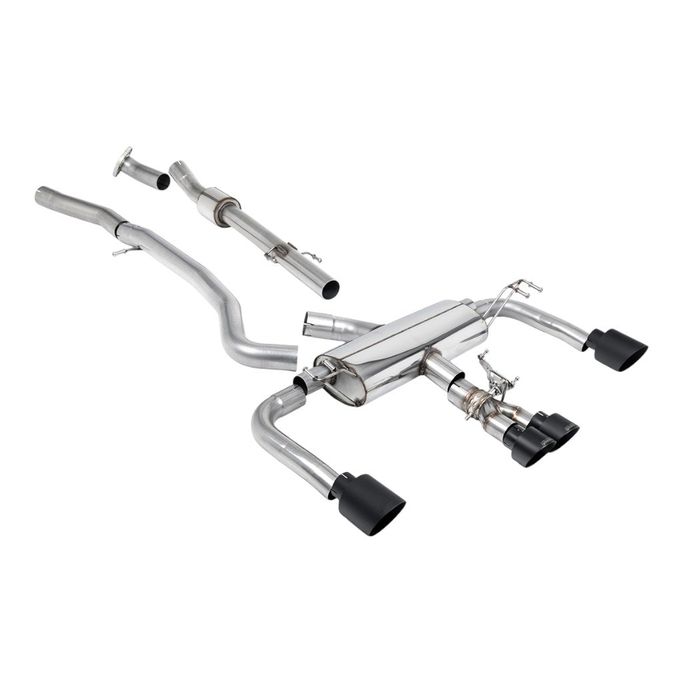SSXTY150, MILLTEK SSXTY150 Cat-Back Exhaust, 3" (Cerakote Black GT Tips) for TOYOTA GR Corolla 1.6 Turbo 2023- in UAE, Dubai. Condition - new. Price ⁦16,560 AED⁩. Photo, seller contacts | AUTO.AE