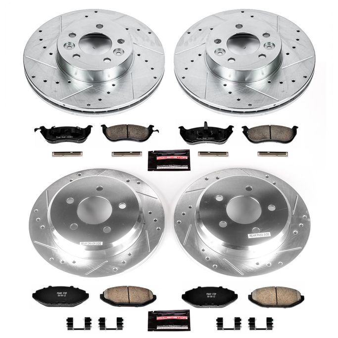 PWR-K1336, PowerStop Z23 Evolution Sport Brake Upgrade Kits for 1998-2002 CROWN VICTORIA, GRAND MARQUIS, TOWN CAR - K1336 في الإمارات العربية المتحدة, دبي. Condition - new. Price ⁦1,940 AED⁩. Photo, seller contacts | AUTO.AE