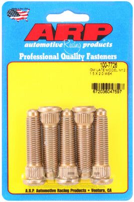 100-7726, ARP 100-7726 Wheel Stud Kit for GM Late Model. M12 X 1.5. 2.000? UHL в ОАЭ, Дубай. Состояние - новое. Цена ⁦300 AED⁩. Фото, контакты продавца | AUTO.AE