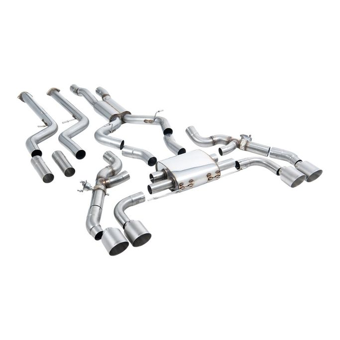 SSXBM1264, MILLTEK SSXBM1264 Cat-Back Exhaust, 3.15" (Titanium GT-115 Trims) for BMW X3M (G01) / X4M (G02) في الإمارات العربية المتحدة, دبي. Condition - new. Price ⁦28,890 AED⁩. Photo, seller contacts | AUTO.AE