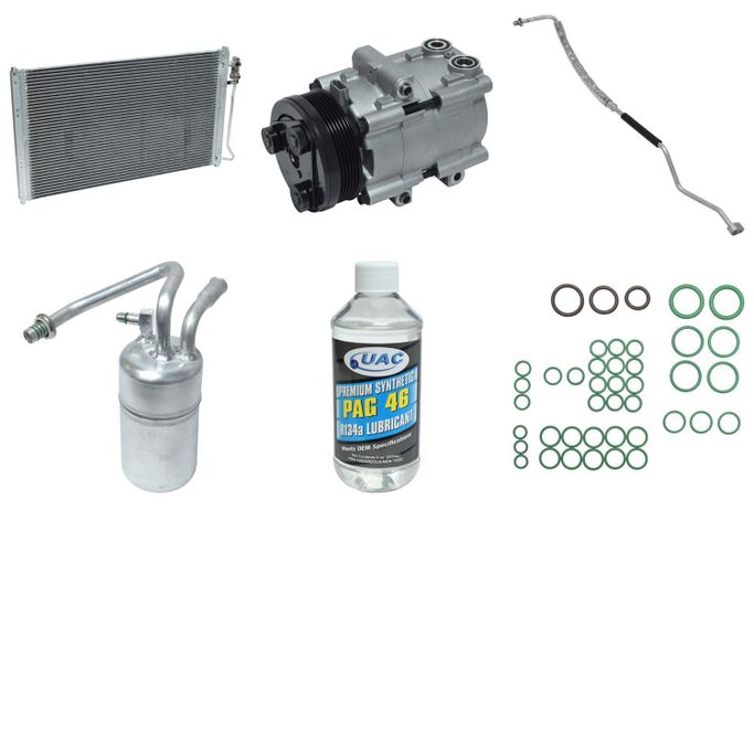 UAC-KT1397A, Universal Air Conditioner Compressor Kits for 2002-2004 MUSTANG - KT 1397A in UAE, Dubai. Condition - new. Price 1,420 AED. Photo, seller contacts | AUTO.AE