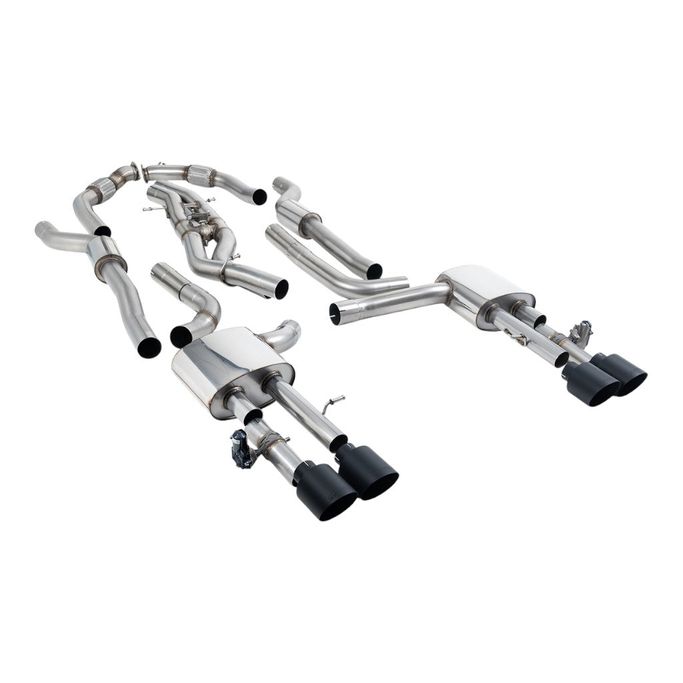 SSXAU1061, MILLTEK SSXAU1061 Cat-Back Exhaust, 3.15" (Cerakote Black GT-115 Trims) for AUDI S8 (D5) Non-OPF/GPF 2020- في الإمارات العربية المتحدة, دبي. Condition - new. Price ⁦33,890 AED⁩. Photo, seller contacts | AUTO.AE