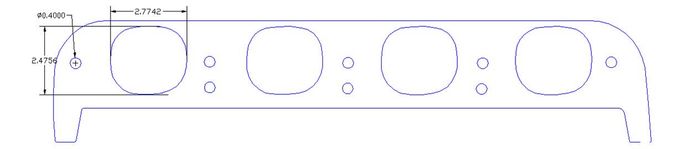 FOG-8321-2, Flatout Gaskets Intake Gaskets 8321.2 в ОАЭ, Дубай. Состояние - новое. Цена 280 AED. Фото, контакты продавца | AUTO.AE