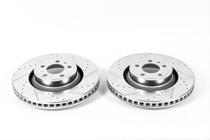 PWR-AR-85157XPR, PowerStop Evolution Drilled and Slotted Rotors for 2015-2020 MUSTANG - AR85157XPR в ОАЭ, Дубай. Состояние - новое. Цена 1 440 AED. Фото, контакты продавца | AUTO.AE