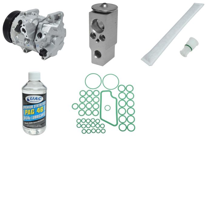 UAC-KT4686, Universal Air Conditioner Compressor Kits for 2012-2017 CAMRY, 2009-2012 RAV4, 2011-2012 SIENNA - KT 4686 в ОАЭ, Дубай. Состояние - новое. Цена 1 720 AED. Фото, контакты продавца | AUTO.AE