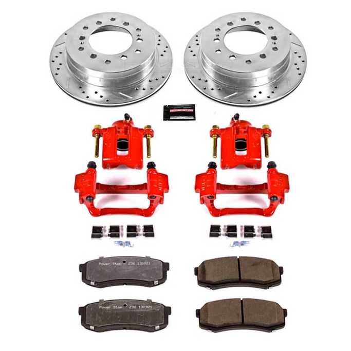 PWR-KC2405-36, PowerStop Z36 Truck and Tow Brake Upgrade Kits with Calipers for 2003-2009 GX470, 2001-2007 SEQUOIA - KC2405-36 в ОАЭ, Дубай. Состояние - новое. Цена ⁦1 850 AED⁩. Фото, контакты продавца | AUTO.AE