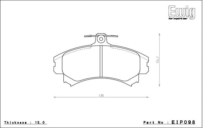 EIP098W003, ENDLESS EIP098W003 Front brake pads VOLVO S40/V40 in UAE, Dubai. Condition - new. Price 1,460 AED. Photo, seller contacts | AUTO.AE