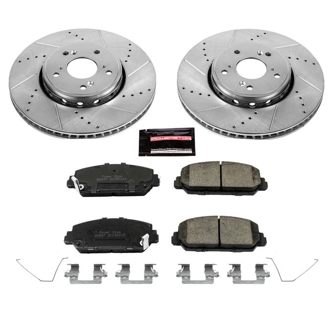 PWR-K6940, PowerStop Z23 Evolution Sport Brake Upgrade Kits for 2016 ILX, 2013-2018 RDX - K6940 в ОАЭ, Дубай. Состояние - новое. Цена 940 AED. Фото, контакты продавца | AUTO.AE