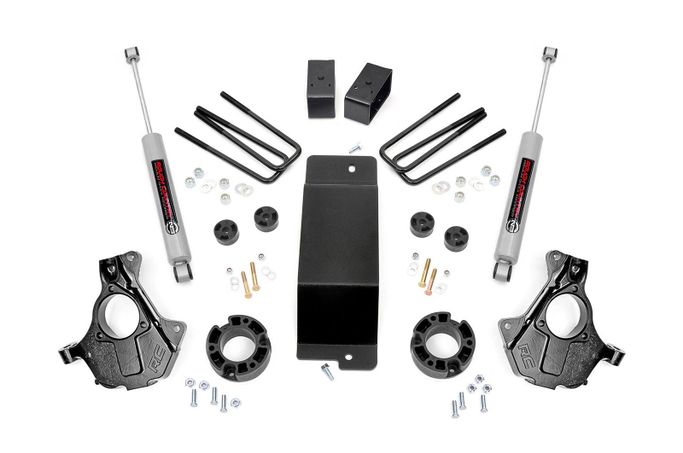 ROU-12130, Rough Country N3 Suspension Lift Kits for 2014-2018 SIERRA 1500, SILVERADO 1500 - 12130 في الإمارات العربية المتحدة, دبي. Condition - new. Price ⁦2,960 AED⁩. Photo, seller contacts | AUTO.AE