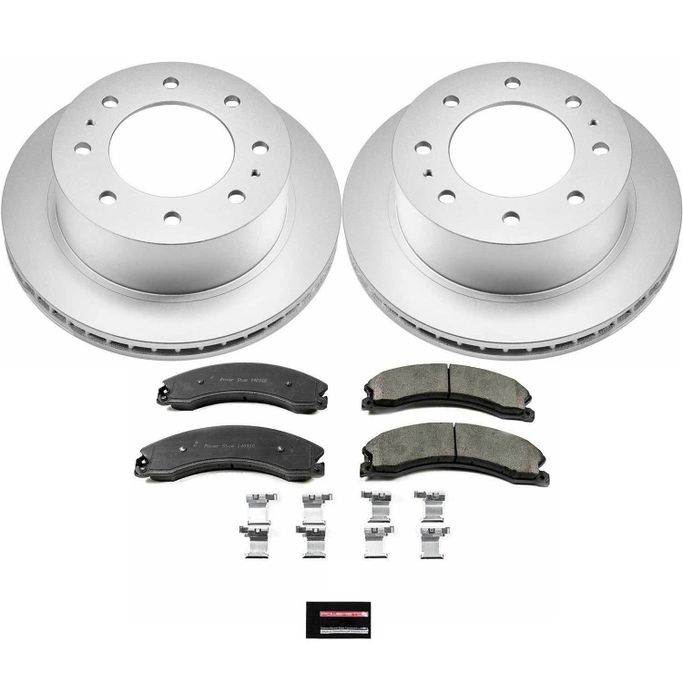 PWR-CRK6993, PowerStop Z17 Evolution Plus GEOMET Coated Brake Kits for 2015-2019 SIERRA 2500 HD, SILVERADO 2500 HD, 2016-2019 SUBURBAN 3500 HD - CRK6993 في الإمارات العربية المتحدة, دبي. Condition - new. Price ⁦1,630 AED⁩. Photo, seller contacts | AUTO.AE
