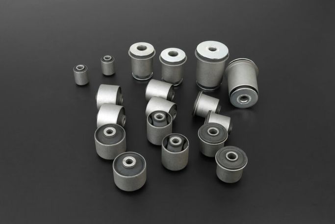 Q1337, HARDRACE Q1337 Arm bushing complete set (harden rubber) - 18pcs/set for TOYOTA Land Cruiser (J200) 2007-2021 в ОАЭ, Дубай. Состояние - новое. Цена ⁦5 690 AED⁩. Фото, контакты продавца | AUTO.AE