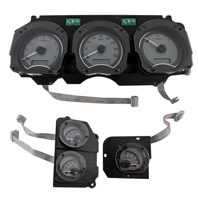 DAK-VHX70CCVLSB, Dakota Digital VHX Series Direct-Fit Analog Gauge Systems for 1970-1972 CHEVELLE - VHX-70C-CVL-S-B في الإمارات العربية المتحدة, دبي. Condition - new. Price ⁦4,880 AED⁩. Photo, seller contacts | AUTO.AE