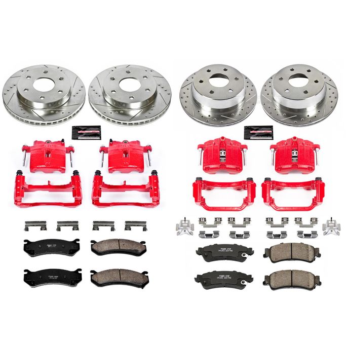 PWR-KC2010A, PowerStop Z23 Evolution Sport Brake Upgrade Kits with Calipers KC2010A в ОАЭ, Дубай. Состояние - новое. Цена 4 450 AED. Фото, контакты продавца | AUTO.AE