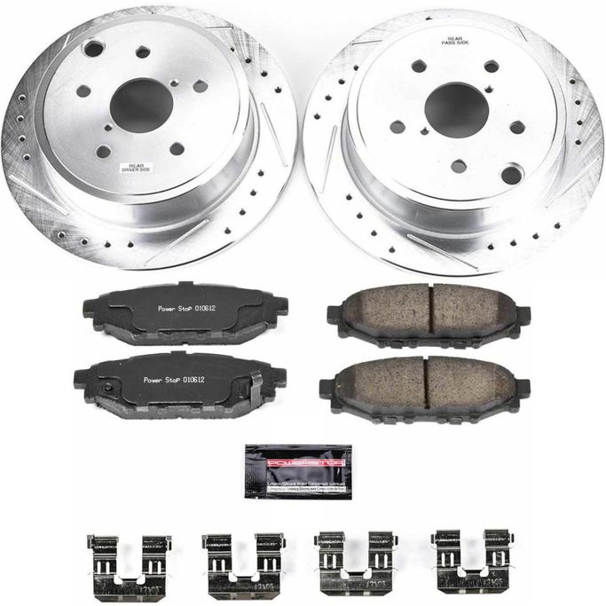 PWR-K6977, PowerStop Z23 Evolution Sport Brake Upgrade Kits for 2015-2021 WRX - K6977 in UAE, Dubai. Condition - new. Price ⁦930 AED⁩. Photo, seller contacts | AUTO.AE