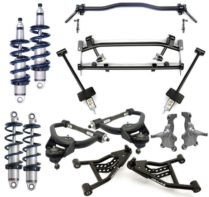 ART-11260201, Ridetech 1968-72 GM X-Body Coilover Suspension Systems 11260201 في الإمارات العربية المتحدة, دبي. Condition - new. Price ⁦28,050 AED⁩. Photo, seller contacts | AUTO.AE