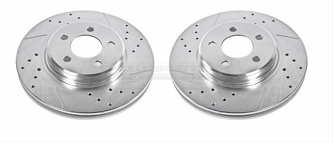 PWR-AR-8358XPR, PowerStop Evolution Drilled and Slotted Rotors AR8358XPR in UAE, Dubai. Condition - new. Price 1,030 AED. Photo, seller contacts | AUTO.AE
