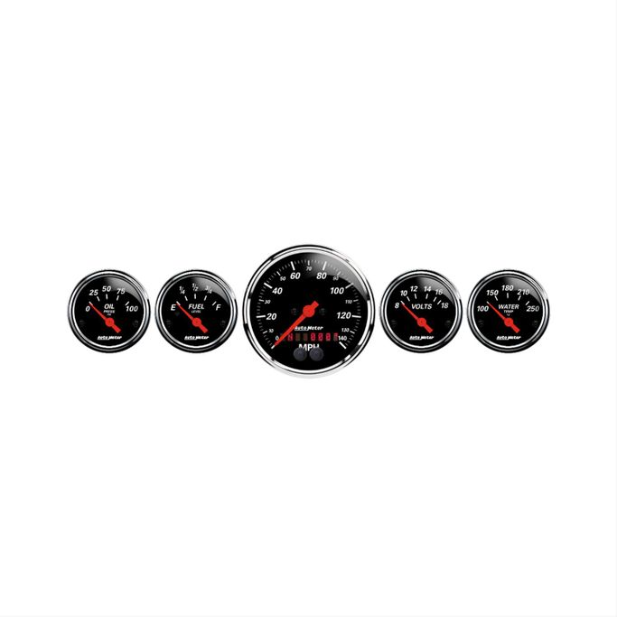 ATM-1450, AutoMeter Designer Black Series Analog Gauge Kits 1450 в ОАЭ, Дубай. Состояние - новое. Цена ⁦2 400 AED⁩. Фото, контакты продавца | AUTO.AE