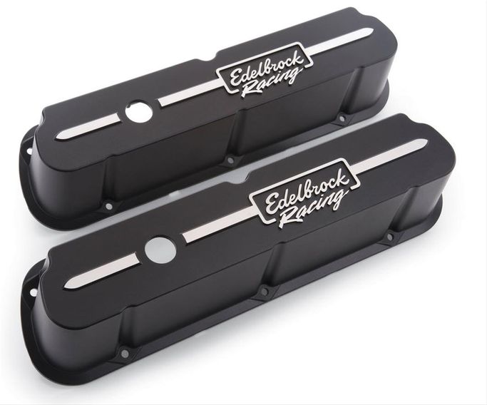 EDL-41653, Edelbrock Racing Diecast Aluminum Valve Covers 41653 في الإمارات العربية المتحدة, دبي. Condition - new. Price ⁦1,060 AED⁩. Photo, seller contacts | AUTO.AE