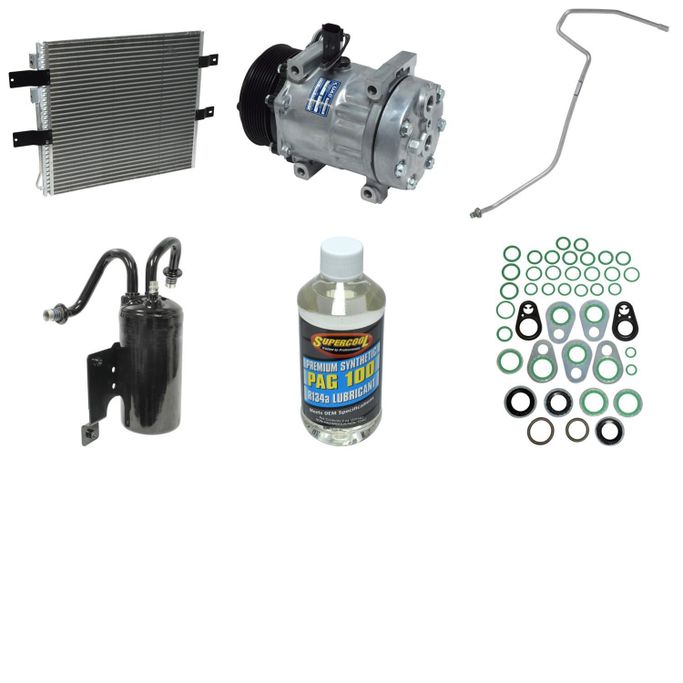 UAC-KT1416A, Universal Air Conditioner Compressor Kits for 2003-2005 RAM 2500, RAM 3500 - KT 1416A in UAE, Dubai. Condition - new. Price 1,510 AED. Photo, seller contacts | AUTO.AE