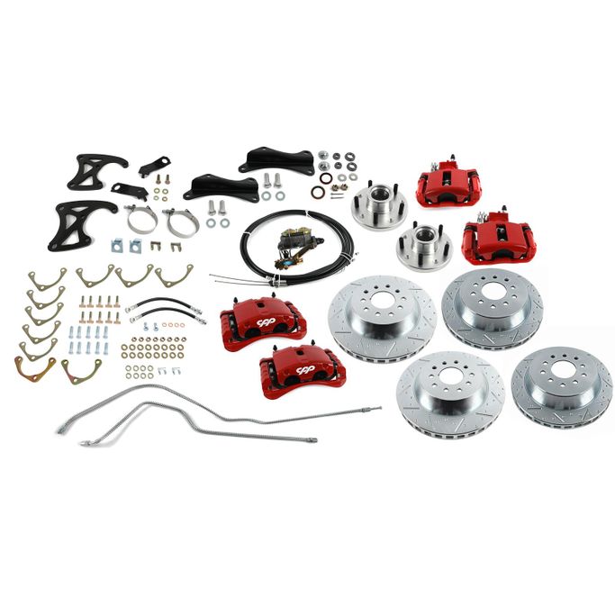 CLP-6869FRBKBBR, Classic Performance Complete Front and Rear Big Brake Kits		 6869FRBK-BB-R in UAE, Dubai. Condition - new. Price 8,600 AED. Photo, seller contacts | AUTO.AE