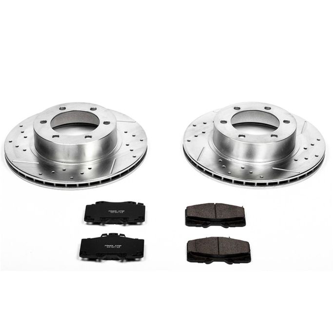 PWR-K1236, PowerStop Z23 Evolution Sport Brake Upgrade Kits for 1995-2002 4RUNNER, 2004 TACOMA - K1236 في الإمارات العربية المتحدة, دبي. Condition - new. Price ⁦890 AED⁩. Photo, seller contacts | AUTO.AE