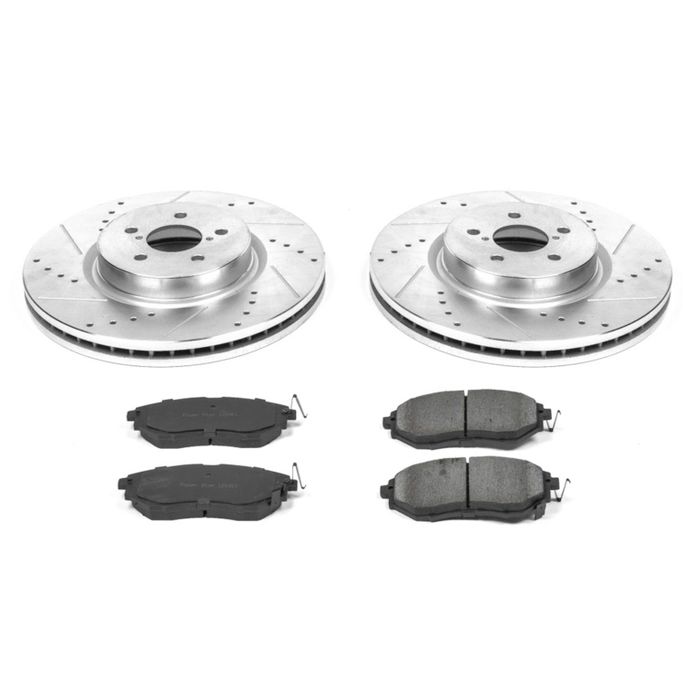 PWR-K285, PowerStop Z23 Evolution Sport Brake Upgrade Kits for 2014-2018 FORESTER, 2005-2014 LEGACY, 2010-2014 OUTBACK - K285 в ОАЭ, Дубай. Состояние - новое. Цена 1 460 AED. Фото, контакты продавца | AUTO.AE