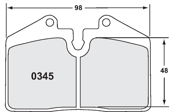 0345.10, PFC 0345.10 Brake Pads Z-RATED for PORSCHE 911 Carrera (993) / Turbo / Turbo S (964) في الإمارات العربية المتحدة, دبي. Condition - new. Price ⁦950 AED⁩. Photo, seller contacts | AUTO.AE