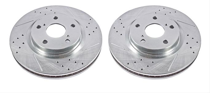PWR-JBR-1127XPR, PowerStop Evolution Drilled and Slotted Rotors JBR1127XPR in UAE, Dubai. Condition - new. Price 760 AED. Photo, seller contacts | AUTO.AE