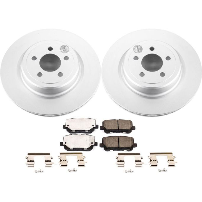 PWR-CRK7052, PowerStop Z17 Evolution Plus GEOMET Coated Brake Kits for 2014-2023 CHARGER - CRK7052 в ОАЭ, Дубай. Состояние - новое. Цена 1 090 AED. Фото, контакты продавца | AUTO.AE