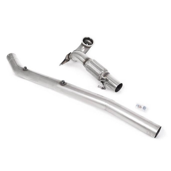 SSXVW676, MILLTEK SSXVW676 De-Cat Downpipe, 3.7" for VW Golf R (MK8) / AUDI S3 (8Y) في الإمارات العربية المتحدة, دبي. Condition - new. Price 4,520 AED. Photo, seller contacts | AUTO.AE