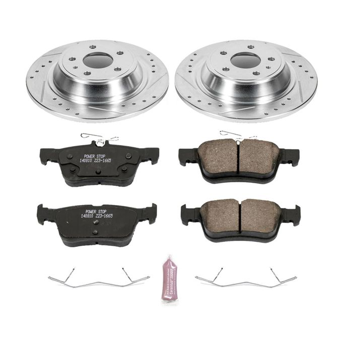 PWR-K6559, PowerStop Z23 Evolution Sport Brake Upgrade Kits for 2013-2016 FUSION, MKZ - K6559 في الإمارات العربية المتحدة, دبي. Condition - new. Price ⁦790 AED⁩. Photo, seller contacts | AUTO.AE