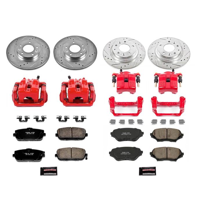 PWR-KC4098, PowerStop Z23 Evolution Sport Brake Upgrade Kits with Calipers for 2006-2015 MX-5 MIATA - KC4098 in UAE, Dubai. Condition - new. Price 3,960 AED. Photo, seller contacts | AUTO.AE