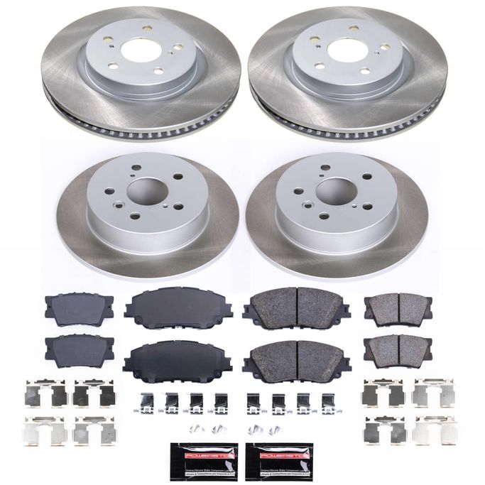 PWR-SC7931, PowerStop Z17 Evolution Plus Semi-Coated Rotor Brake Kits for 2018-2024 CAMRY - SC7931 في الإمارات العربية المتحدة, دبي. Condition - new. Price 1,250 AED. Photo, seller contacts | AUTO.AE