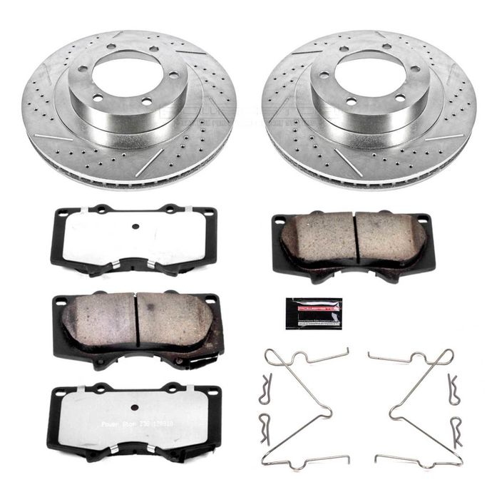 PWR-K2421-36, PowerStop Z36 Truck and Tow Brake Upgrade Kits for 2003-2009 4RUNNER, GX470 - K2421-36 in UAE, Dubai. Condition - new. Price ⁦1,360 AED⁩. Photo, seller contacts | AUTO.AE