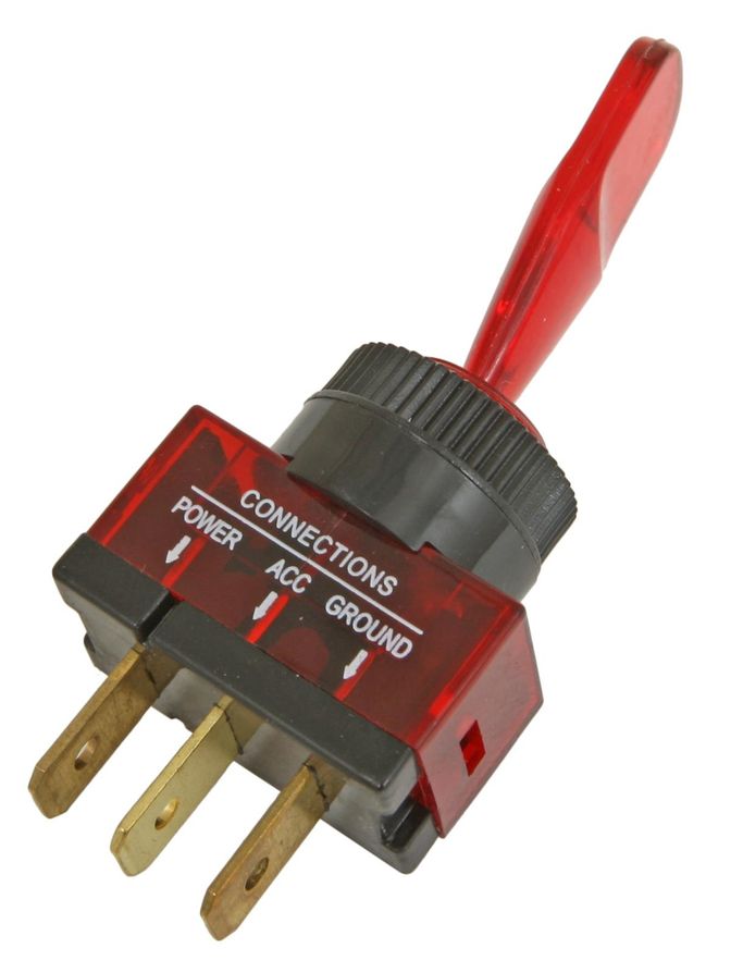 SUM-830884, Summit Racing™ 20 Amp Universal Red LED Toggle Switch w/Spade Terminals SUM-830884 в ОАЭ, Дубай. Состояние - новое. Цена ⁦40 AED⁩. Фото, контакты продавца | AUTO.AE