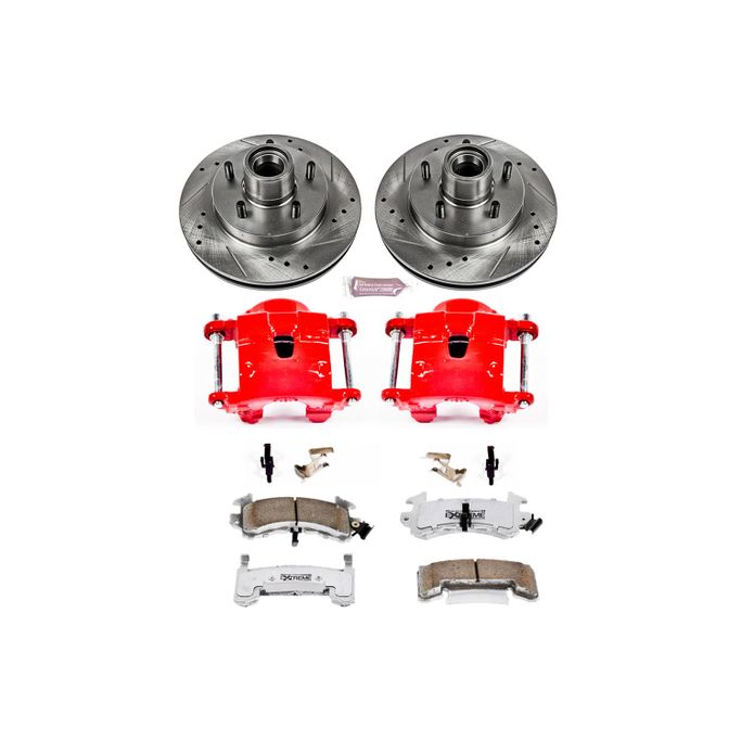 PWR-KC1482-26, PowerStop Z26 Street Warrior Brake Upgrade Kits with Calipers KC1482-26 в ОАЭ, Дубай. Состояние - новое. Цена ⁦2 090 AED⁩. Фото, контакты продавца | AUTO.AE