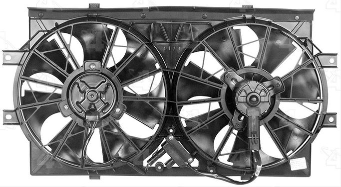FSS-75207, Four Seasons Radiator and Condenser Fan Motor Assemblies 75207 في الإمارات العربية المتحدة, دبي. Condition - new. Price 810 AED. Photo, seller contacts | AUTO.AE