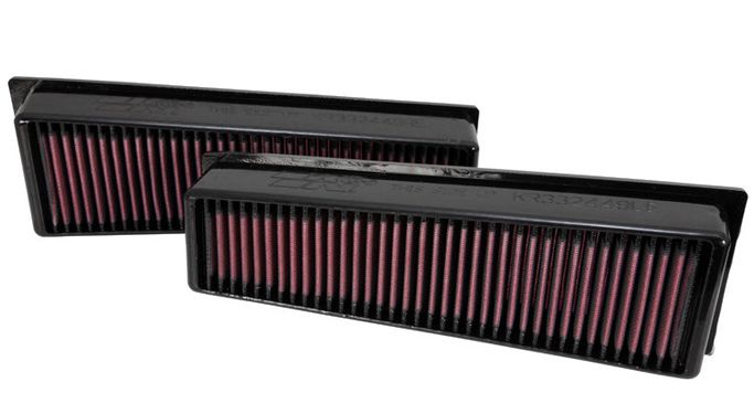 33-2449, K&N 33-2449 Replacement Air Filter BMW X5M/X6M 4.4L-V8; 2009 (2 PER BOX) in UAE, Dubai. Condition - new. Price 750 AED. Photo, seller contacts | AUTO.AE