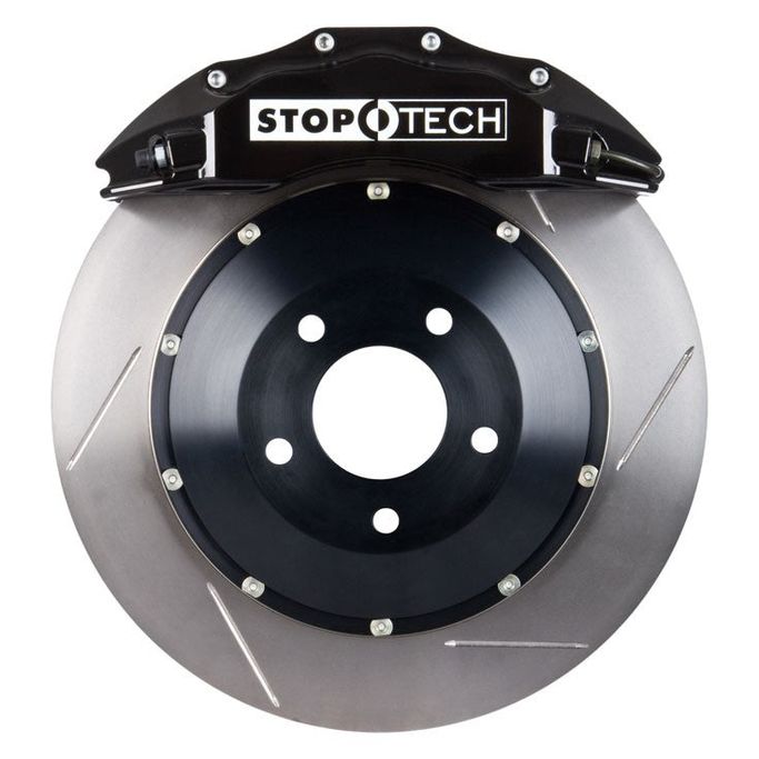 83.114.6800.51, STOPTECH 83.114.6800.51 BBK 2PC ROTOR, FRONT SLOTTED 380X32/ST60 BLACK AUDI S5 '08+FR в ОАЭ, Дубай. Состояние - новое. Цена 18 250 AED. Фото, контакты продавца | AUTO.AE