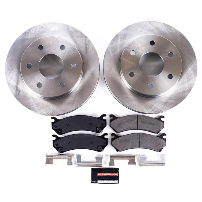 PWR-KOE2009, PowerStop Z17 Evolution Plus Stock Replacement Brake Kits KOE2009 في الإمارات العربية المتحدة, دبي. Condition - new. Price 720 AED. Photo, seller contacts | AUTO.AE