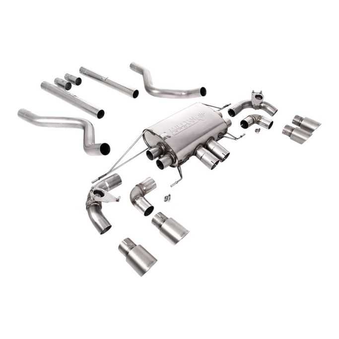 SSXLR175, MILLTEK SSXLR175 Cat-Back Exhaust, 2.76" (Brushed Titanium GT-90 Trims) for LAND ROVER Defender 90 P525 Non-OPF/GPF 2021- in UAE, Dubai. Condition - new. Price ⁦19,880 AED⁩. Photo, seller contacts | AUTO.AE