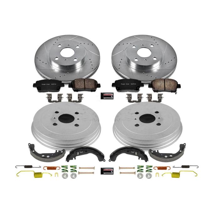 PWR-K15199DK, PowerStop Z23 Evolution Sport Disc and Drum Brake Upgrade Kits for 2004-2006 XA, XB - K15199DK في الإمارات العربية المتحدة, دبي. Condition - new. Price ⁦1,410 AED⁩. Photo, seller contacts | AUTO.AE