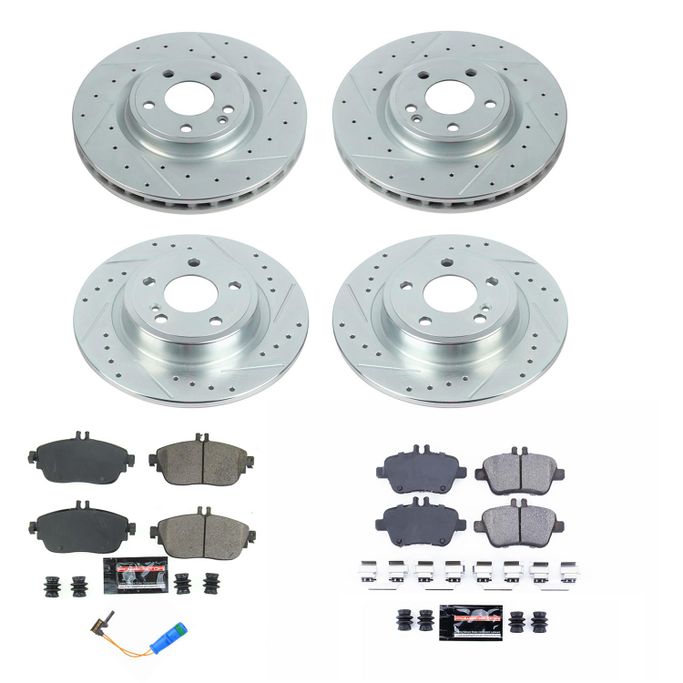 PWR-K8046, PowerStop Z23 Evolution Sport Brake Upgrade Kits for 2014-2019 CLA250, 2015-2020 GLA250, 2017-2019 QX30 - K8046 in UAE, Dubai. Condition - new. Price ⁦1,860 AED⁩. Photo, seller contacts | AUTO.AE