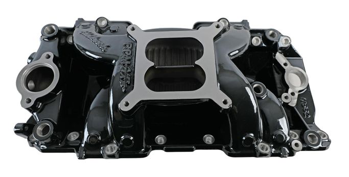 EDL-7562-BP, Edelbrock Performer RPM Air-Gap Intake Manifolds 7562-BP in UAE, Dubai. Condition - new. Price 3,200 AED. Photo, seller contacts | AUTO.AE