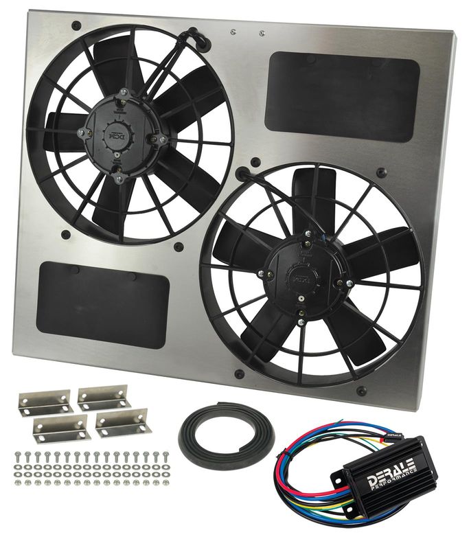DER-66830, 11 Inch 3,750 CFM Derale PWM Electric Fan Powerpacks 66830 в ОАЭ, Дубай. Состояние - новое. Цена ⁦4 490 AED⁩. Фото, контакты продавца | AUTO.AE